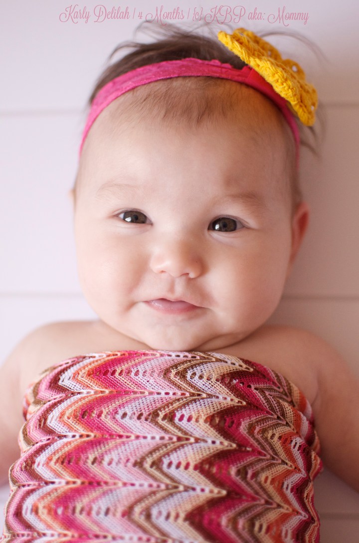 Karly 4 months 3logo